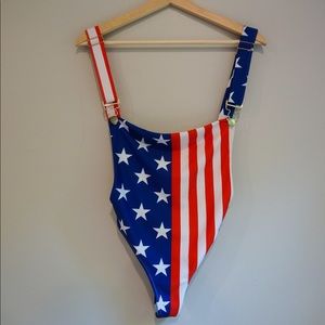 American Flag Swimsuit 4th of July
